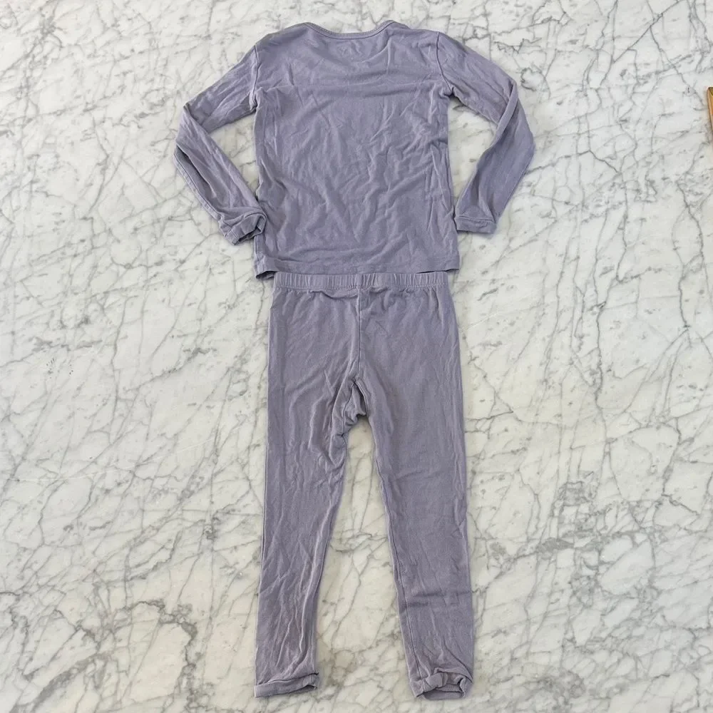 Kyte Baby Sz 4T Lavender Bamboo Pajama Set